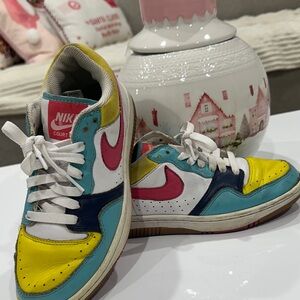 Nike Kids Multicolor Court Sneakers